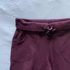 Lululemon Maroon Long Leggings